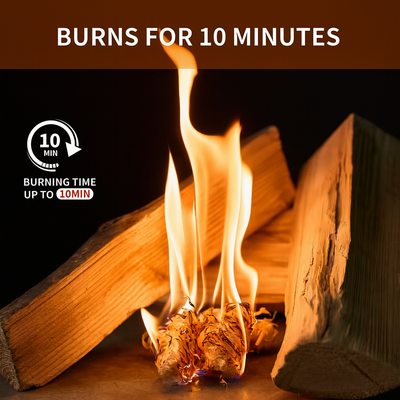 Natural Fire Starter for Wood Stoves